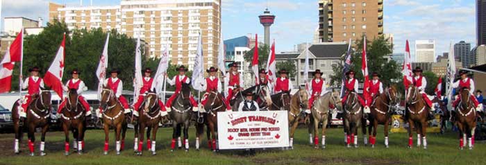 Rocky Wranglers - Rocky Mountain House Pro Rodeo Grand Entry