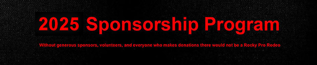 Contact us about our Sponsorship Program; we'd love to hear from you!
