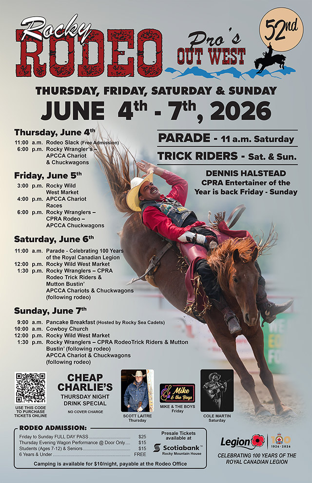 Rocky Rodeo 2026 - Click for Ticket Information